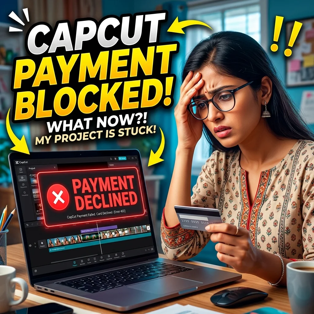 Buy CapCut Pro in India via UPI
